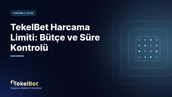 tekelbet harcama limiti 1468e6